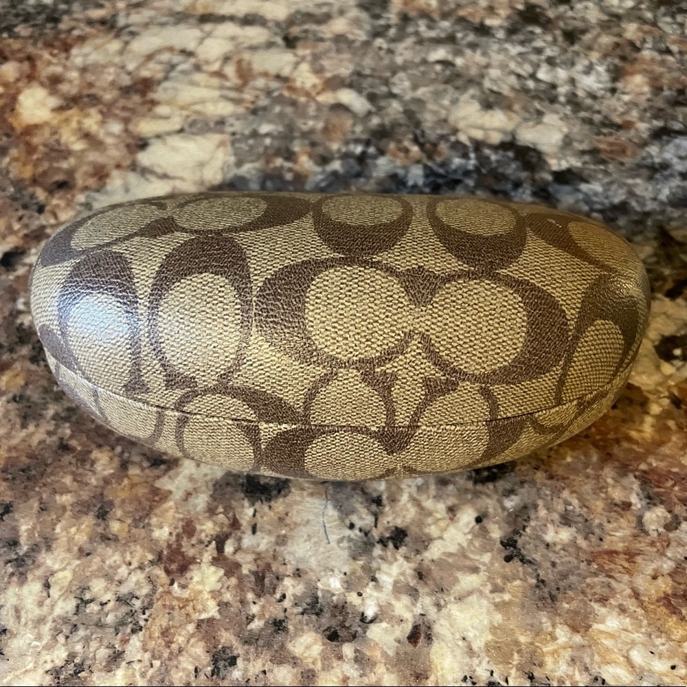 Coach Signature Hardshell Sunglasses Case